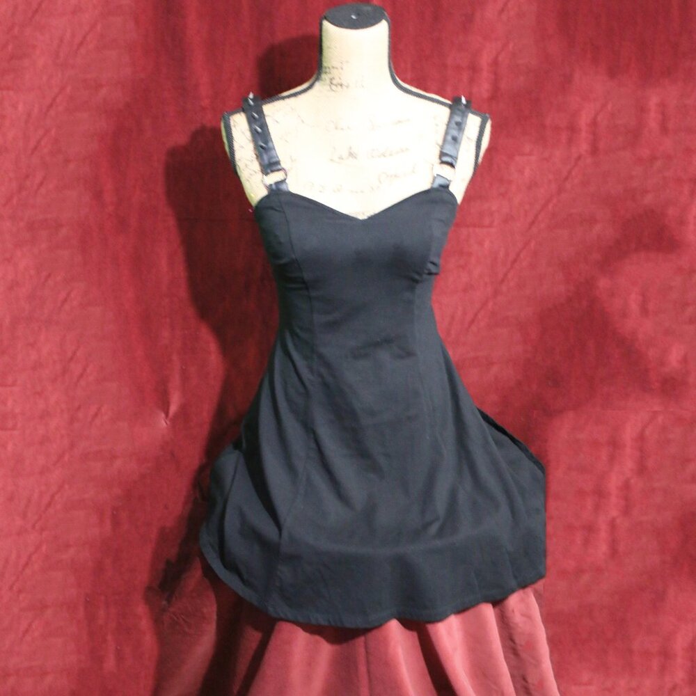 Dolls Kill x Widow Tiny Black Dress